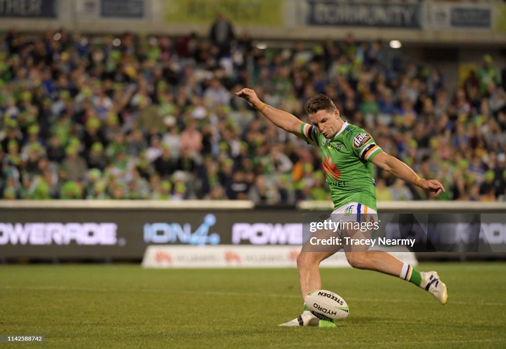 NRL Rd 5 - Raiders v Eels