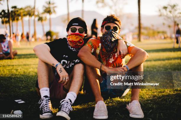 Festivalgoer street style at the 2019 Coachella Valley Music And Arts Festival - Weekend 1 on April 13, 2019 in Indio, California.