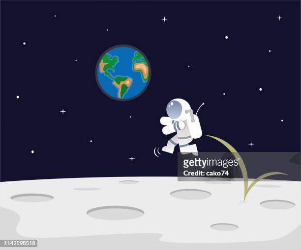 996 Ilustraciones de Astronauta Luna - Getty Images