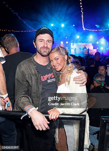 Beau Clark and Stassi Schroeder attend the Levi's Brand Presents Neon