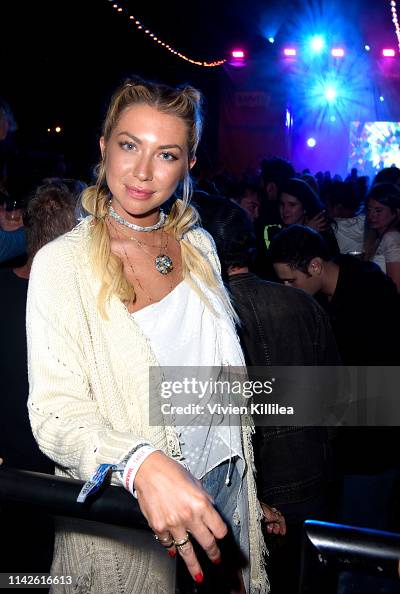 Stassi Schroeder attends the Levi's Brand Presents Neon Carnival with