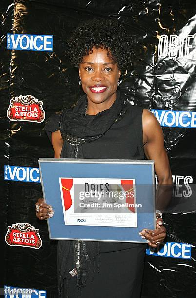 Charlayne Woodard attends the 56th annual Village Voice Obie Awards at Webster Hall on May 16, 2011 in New York City.