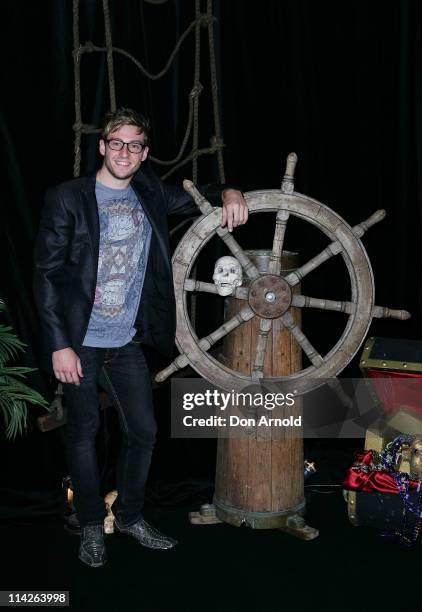 Matthew Mitcham arrives at the Australian premiere of Pirates of the Caribbean 4 at Event Cinemas George Street on May 17, 2011 in Sydney, Australia.