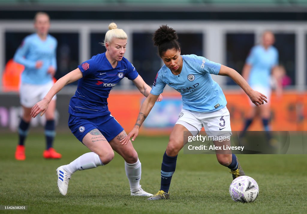 Manchester City Women v Chelsea Women - Women's FA Cup Semi Final