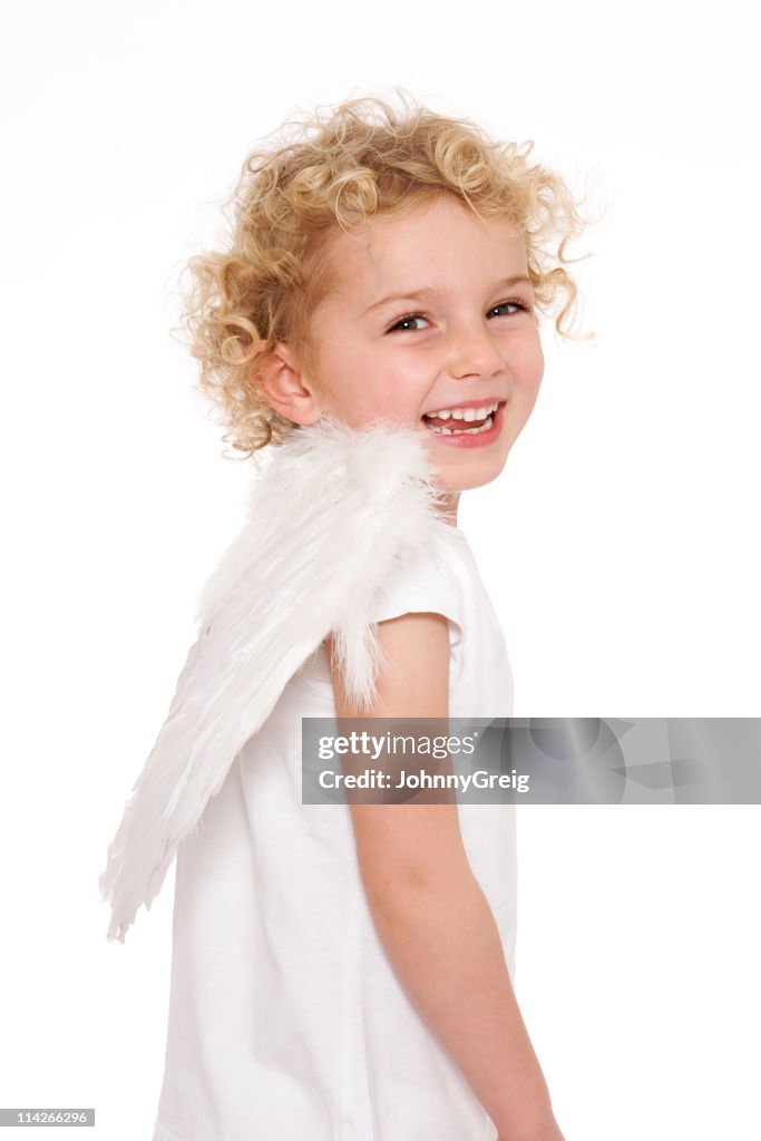 Laughing little angel