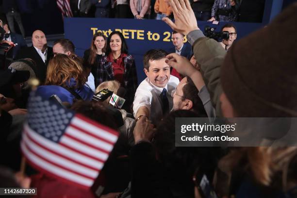 South Bend Mayor Pete Buttigieg Officially Announces Run For The..., Nachrichtenfoto