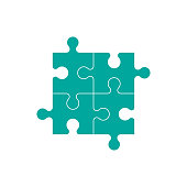 Puzzle vector icon
