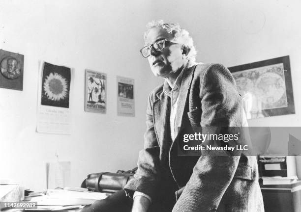 Brooklyn-born Bernie Sanders, Mayor of Burlington, Vermont, in his office at City Hall on March 1, 1985.