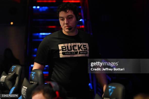 Head Coach Wady Tactuk of Bucks Gaming stares on during the game against Raptors Uprising Gaming Club during the mid-season tournament The Turn on...