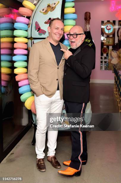 Patrick Herning and Eric Buterbaugh attend 11 Honore: Patrick Herning and Eric Buterbaugh Celebrate Ashley Longshore at Eric Buterbaugh on May 10,...