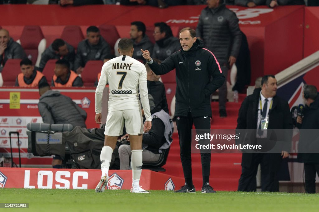 Lille OSC v Paris Saint-Germain - Ligue 1