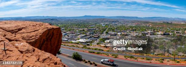 st george city in utah  usa - utah house stock pictures, royalty-free photos & images