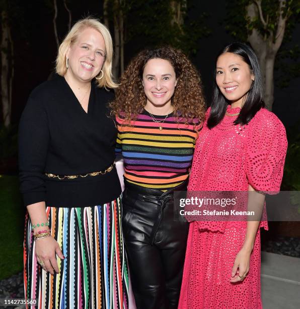 Booth Moore, Sari Tuschman and Melissa Magsaysay attend 11 Honoré: Patrick Herning and Eric Buterbaugh Celebrate Ashley Longshore at Eric Buterbaugh...