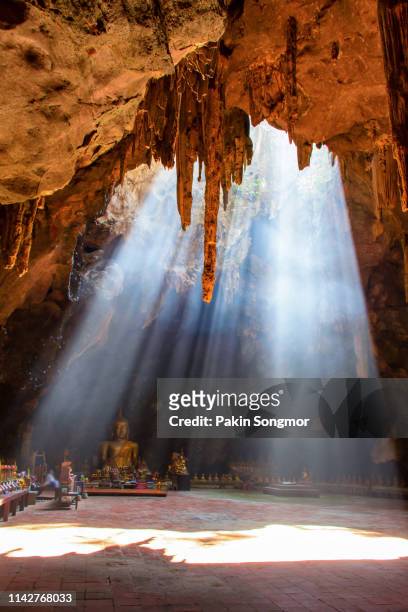 khao luang cave - stalagmite stock pictures, royalty-free photos & images