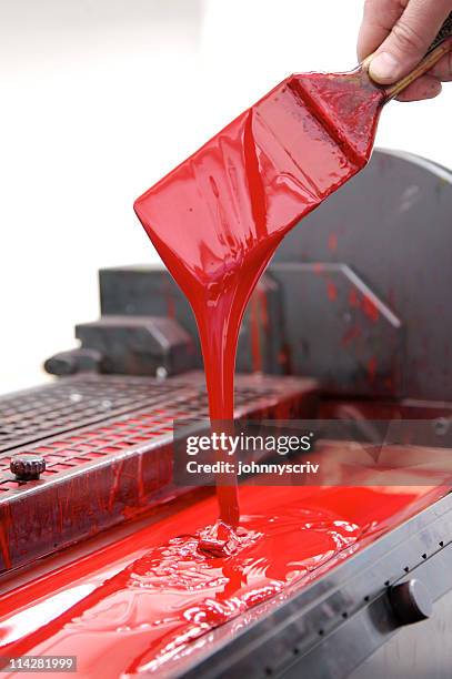 magenta farbmesser. - kunstdruck stock-fotos und bilder