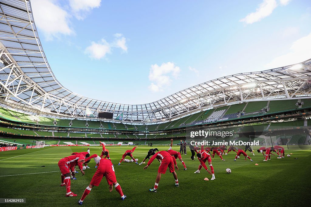 UEFA Europa League Final - SC Braga Training