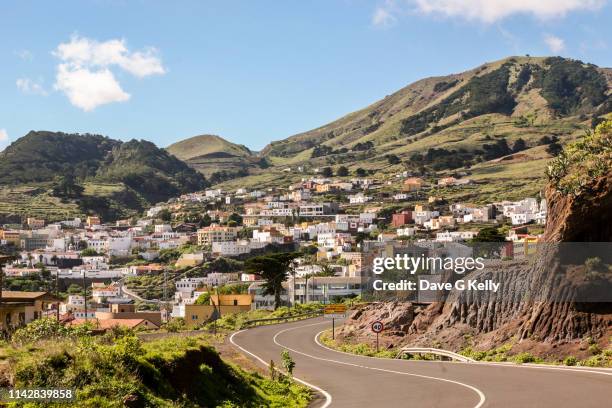 villa de valverde. el hierro. canary islands. spain - islands imagens e fotografias de stock