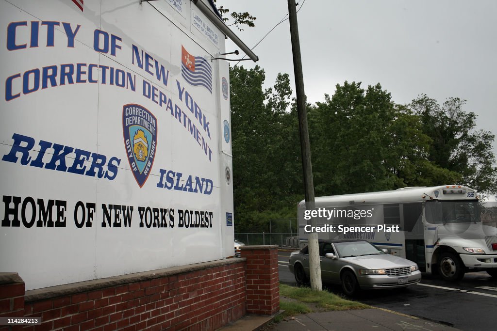 IMF Chief Dominique Strauss-Kahn Held New York City Rikers Island Prison