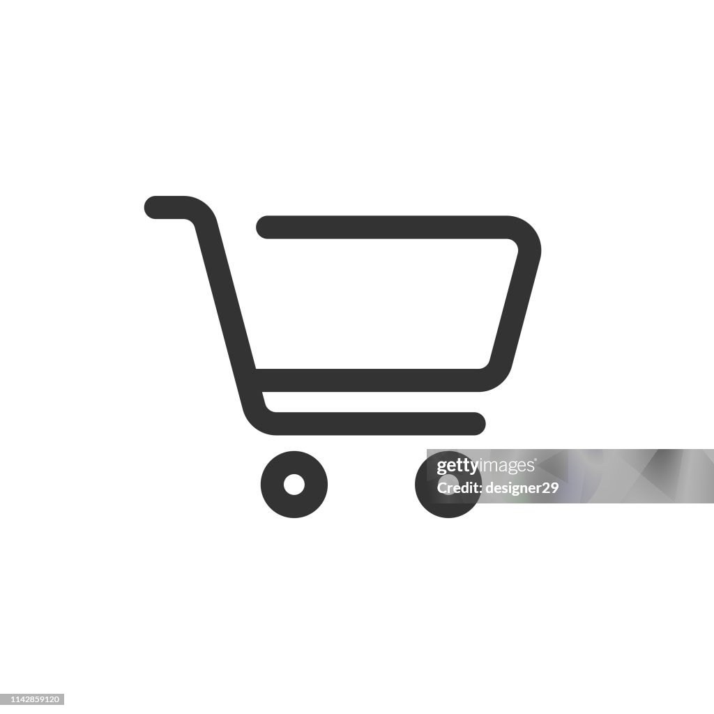 ショッピングカートのアイコン。