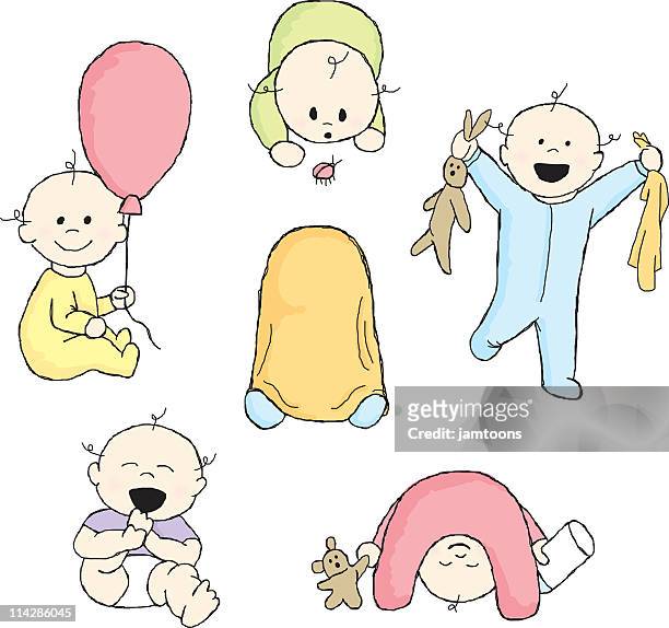 143 Baby Blanket High Res Illustrations - Getty Images