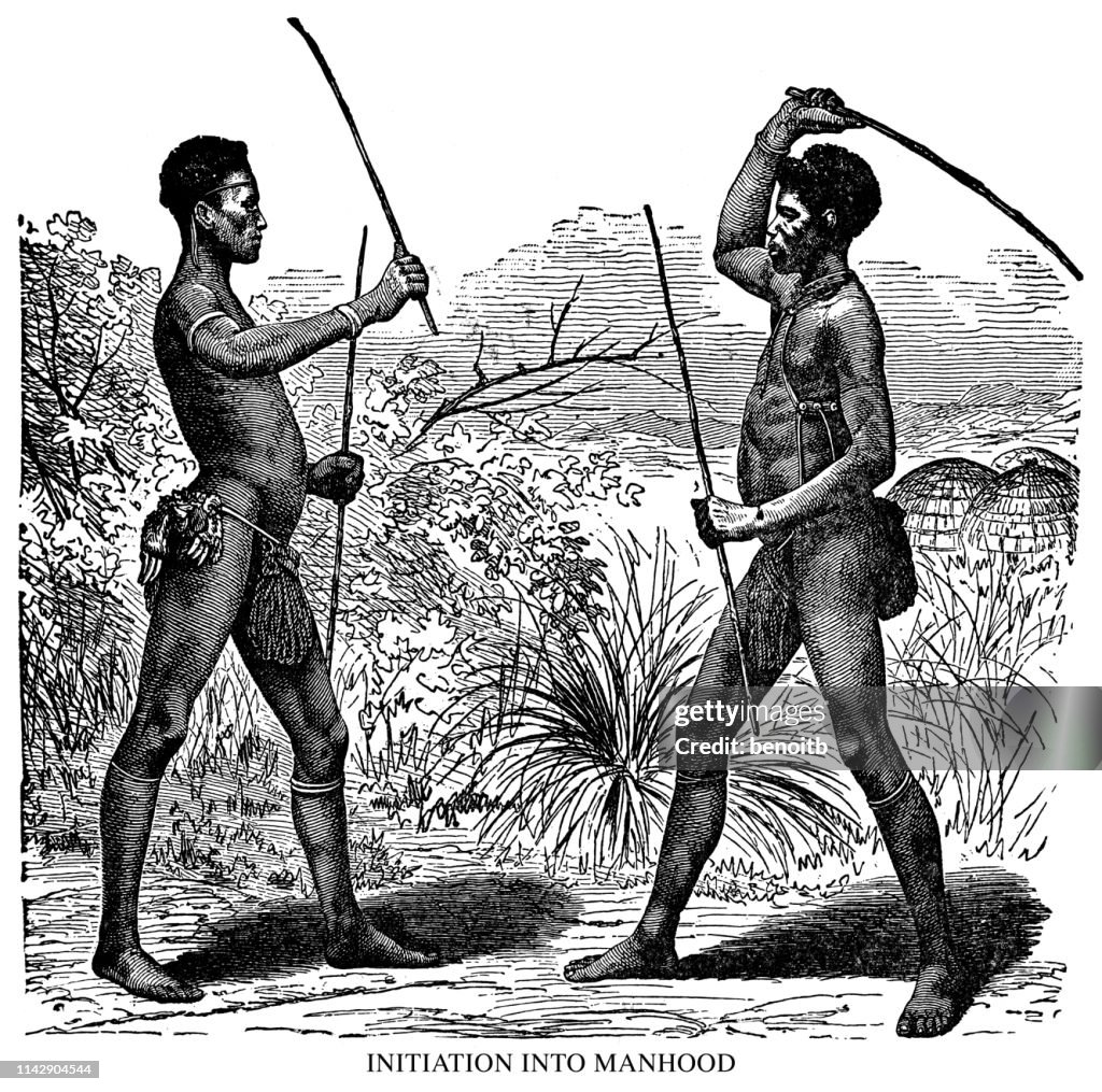 Initiation into manhood