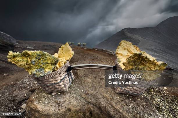 Java Ljen 1,475 Sulphur Mine Stock Photos, High-Res Pictures, and Images - Getty ...