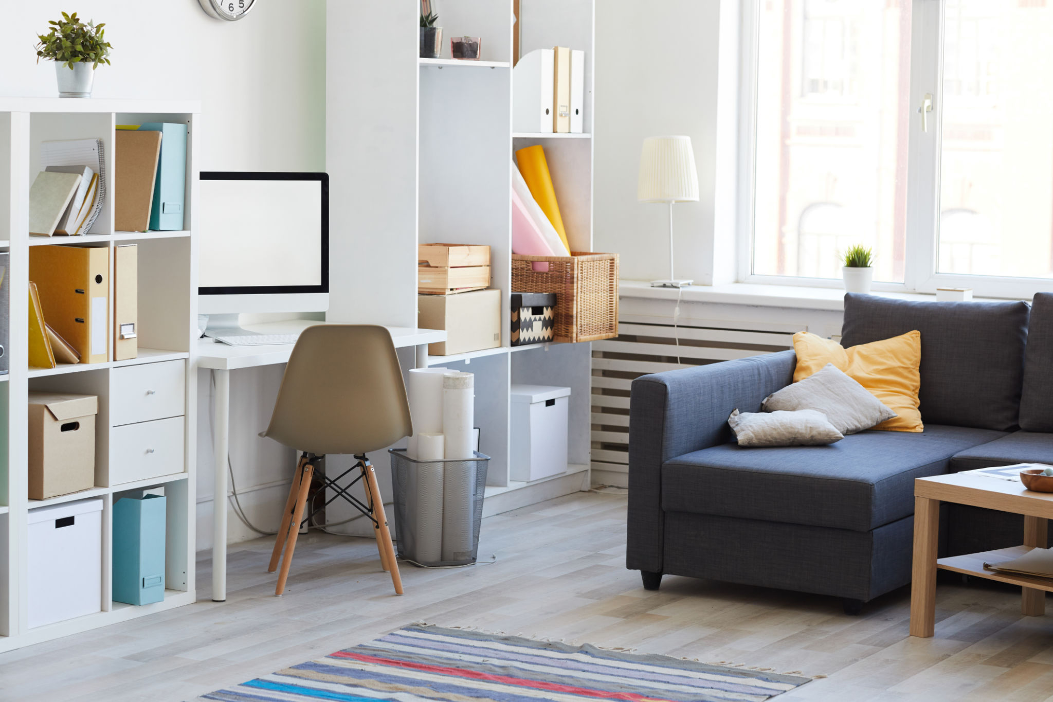 organized guest room