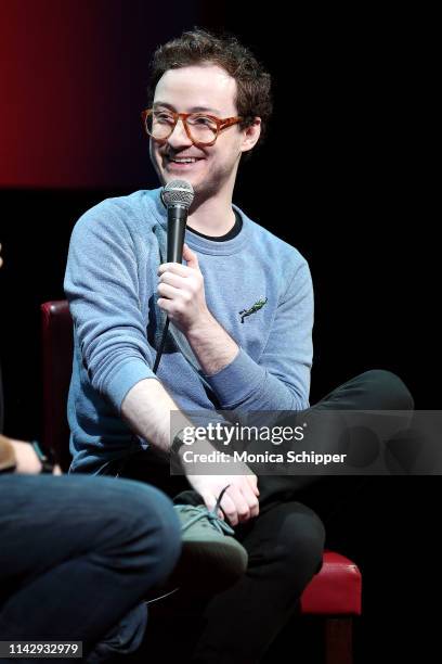 Actor Griffin Newman attends SAG-AFTRA Foundation Conversations: "The Tick" at The Robin Williams Center on April 15, 2019 in New York City.