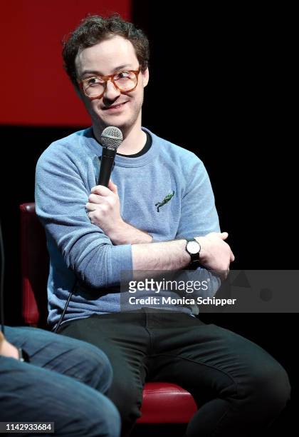 Actor Griffin Newman attends SAG-AFTRA Foundation Conversations: "The Tick" at The Robin Williams Center on April 15, 2019 in New York City.