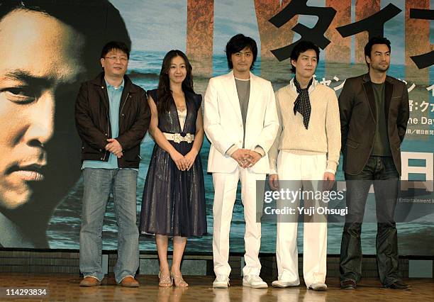 Director Kwak Kyung-Taek, Lee Mi-Yun, Jang Dong-Gun, Lee Jung-Jae and David McInnis