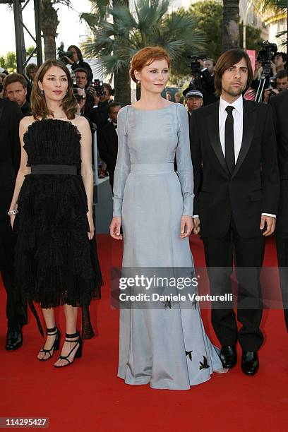 Sofia Coppola, director, Kirsten Dunst and Jason Schwartzman