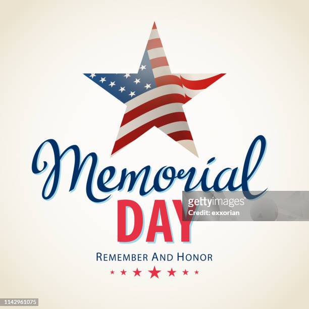 memorial day remembrance - war memorial holiday stock illustrations