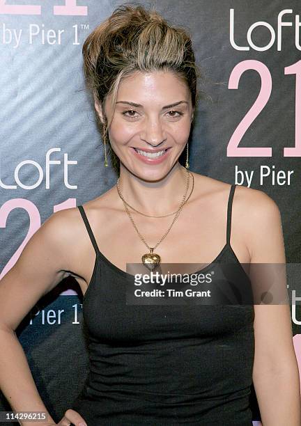 Callie Thorne during Pier 1 Launches Loft 21 - June 27, 2006 in New York City, New York, United States.