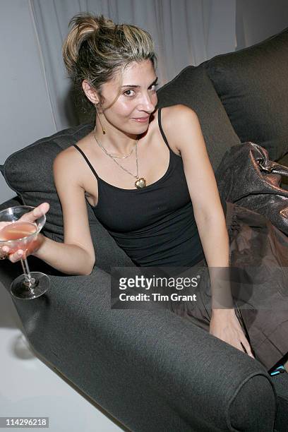 Callie Thorne during Pier 1 Launches Loft 21 - June 27, 2006 in New York City, New York, United States.