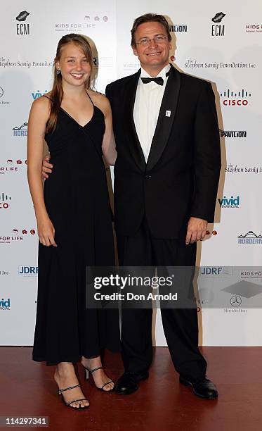 Greg and Casey Garven during 4th Annual Kids for Life Charity Ball - Red Carpet at Hordern Pavilion in Sydney, NSW, Australia.