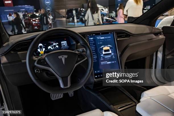 2,884 Tesla Interior Stock Photos, High-Res Pictures, and Images ...