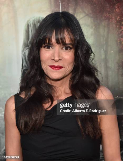 Patricia Velasquez attends the premiere of Warner Bros.' "The Curse Of La Llorona" at the Egyptian Theatre on April 15, 2019 in Hollywood, California.