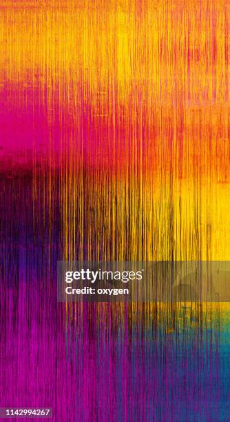 abstract digital noise glitch lines multicolored background - ghost the musical stock pictures, royalty-free photos & images