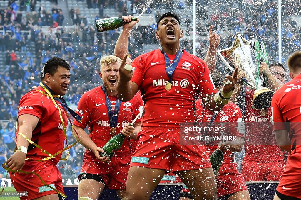 TOPSHOT-RUGBYU-EUR-CUP-LEINSTER-SARACENS