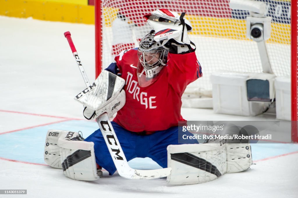 Norway v Czech Republic: Group B - 2019 IIHF Ice Hockey World Championship Slovakia