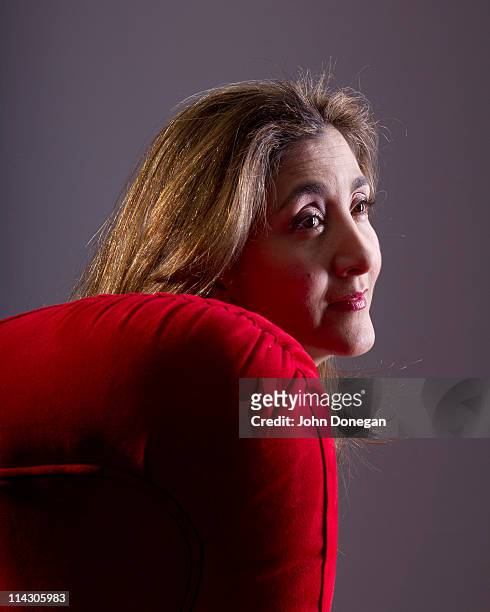 Ingrid Betancourt, former hostage and Columbian Presidential candidate, poses for a portrait ahead of the Sydney Writer's Festival on May 18, 2011 in...