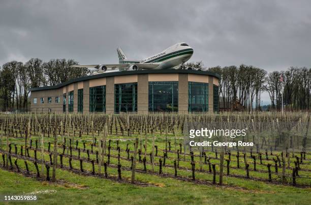 McMINNVILLE, OR General view of the Evergreen Aviation & Space Museum on April 8 in McMinnville, Oregon. The Evergreen Aviation & Space Museum,...