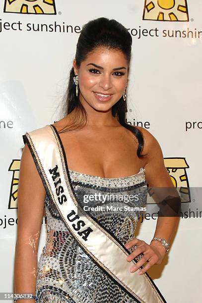Miss USA Rima Fikah attends the 8th Annual Project Sunshine Benefit at Cipriani Wall Street on May 17, 2011 in New York City.
