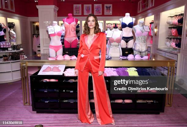 Angel Barbara Palvin launches New Incredible By Victoria's Secret Collection on April 16, 2019 in New York City.