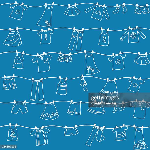 Cloth Line Pattern 113,820 Clothes Line Art Stock Photos, High-Res Pictures, and Images ...
