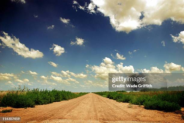 sky for miles - amarillo color stock-fotos und bilder