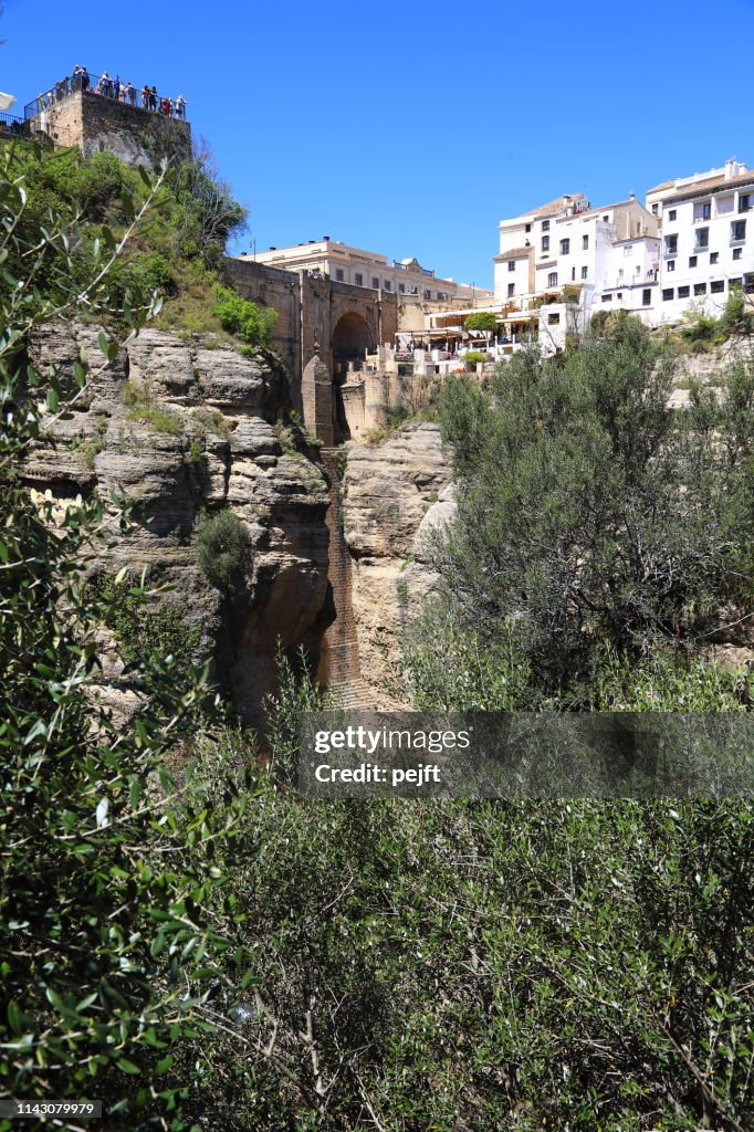 Puente Nuevo Bridge in Ronda Andalusia, Spain