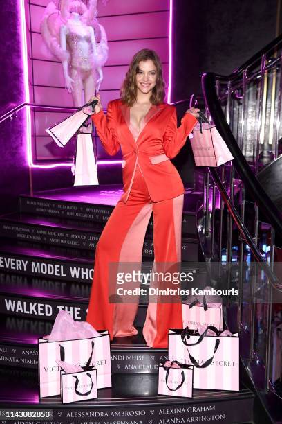 Angel Barbara Palvin launches New Incredible By Victoria's Secret Collection on April 16, 2019 in New York City.