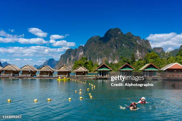 khao sok lake national park - kao sok national park stock pictures, royalty-free photos & images