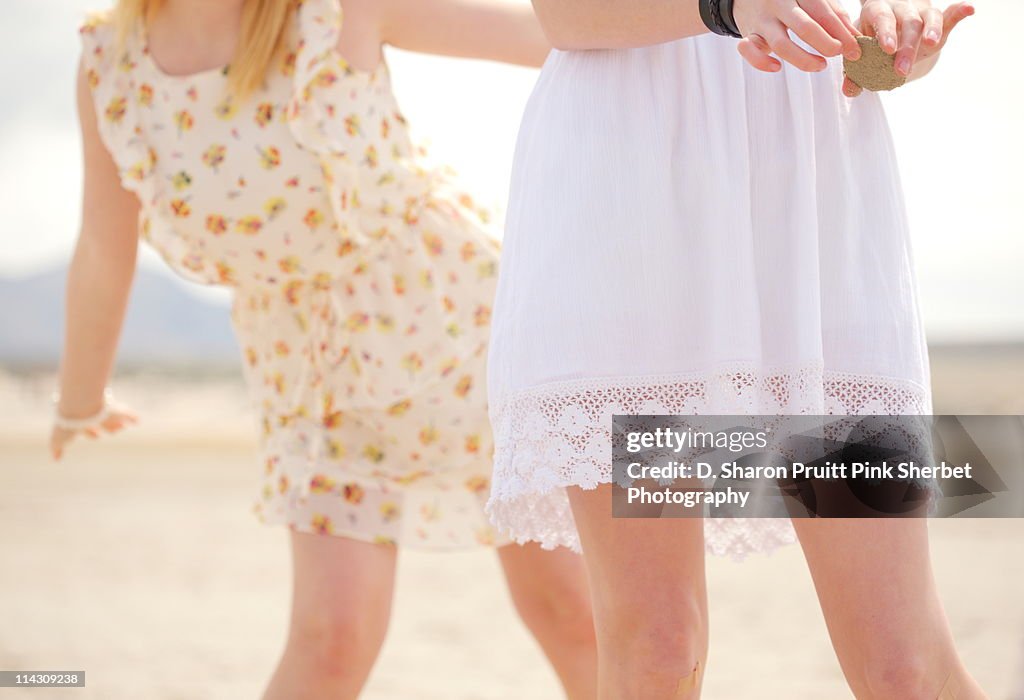 Summery beach dresses